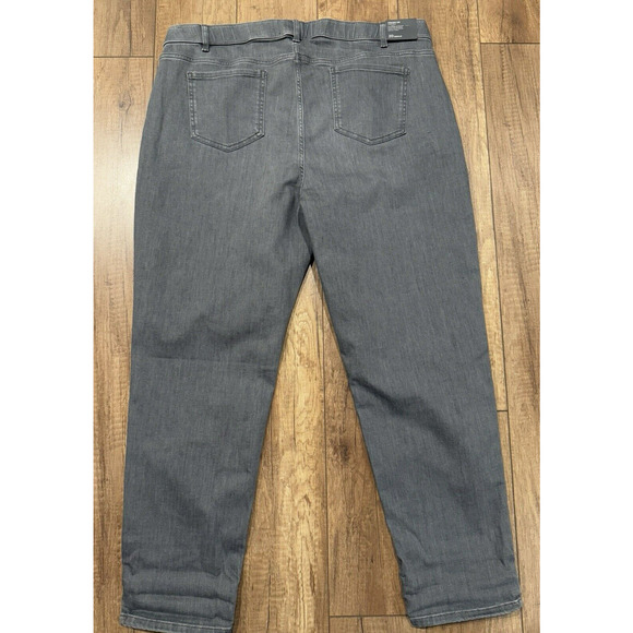 NWT J. Jill BOYFRIEND Straight Leg Ankle Denim Jeans Women's Size 20 Galaxy Wash - Picture 8 of 16